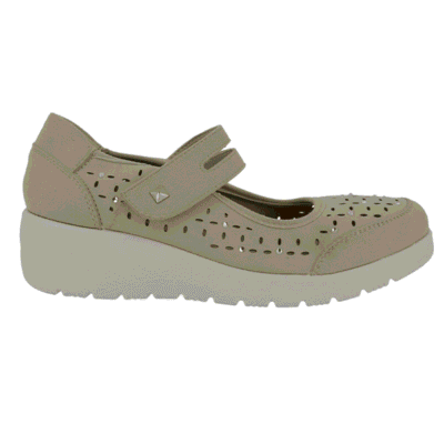 Cutillas Zapato Confort Beig 40203