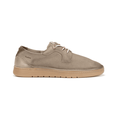 Zapato Fluchos Con Elastico Marron