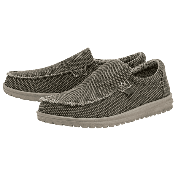 HeyDude Mocasín Lona Color Army HD40124-3VE - Imagen 3