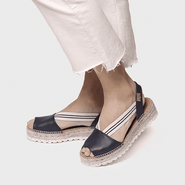 Sandalias Toni Pons esparto planas - Imagen 3
