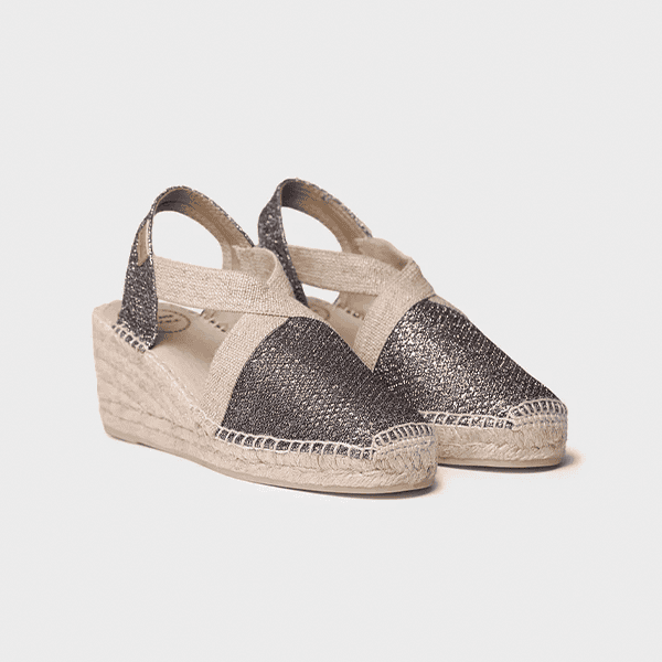 Sandalia mujer cuña esparto Toni Pons fosc - Imagen 2
