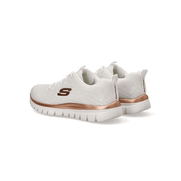 Skechers Deportiva Confort Tejido Blanco - Imagen 4