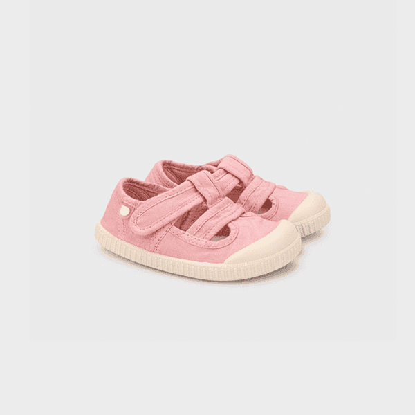 Igor Sandalia Barefoot Lona Rosa Modelo Berri - Imagen 2