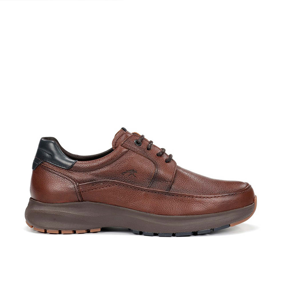zapato marrón con cordones hombre Fluchos F2065