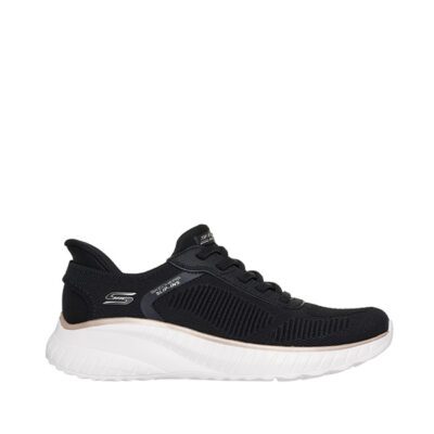 zapatillas skechers mujer negras 117497 bkgd slip ins