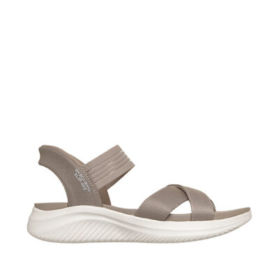 sandalias skechers mujer taupe 119975 slip ins