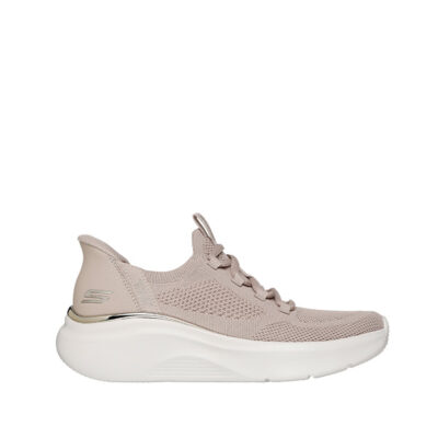 zapatillas skechers mujer taupe 117617 slip ins