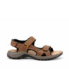 sandalia hombre piel marrón igi & co con velcro