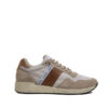 Zapatillas Cetti beige hombre ante y mesh transpirable