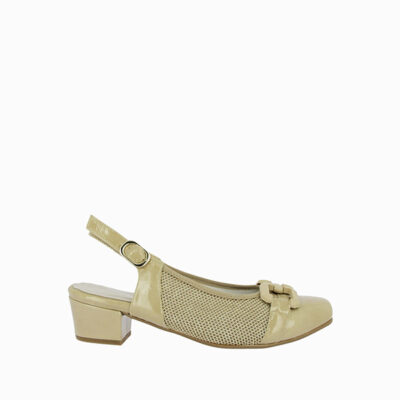 zapatos cómodos mujer Doctor Cutillas camel