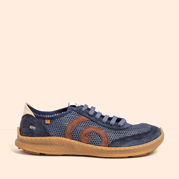 Zapato barefoot El Naturalista navy hombre flexible