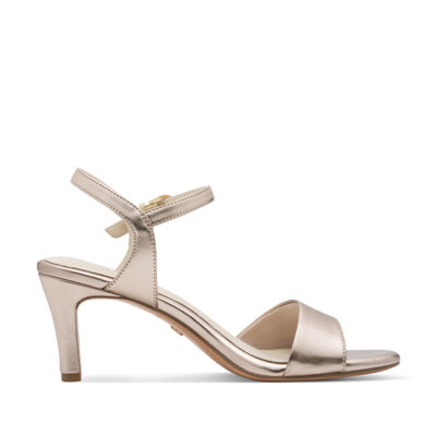 sandalias doradas mujer elegantes Tamaris