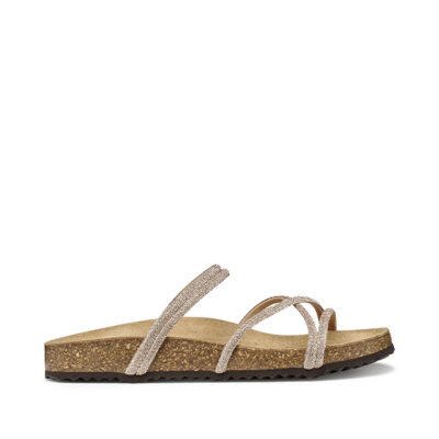 sandalias Geox mujer rosé planas