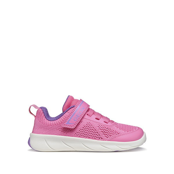 zapatillas Geox niña rosa lavanda