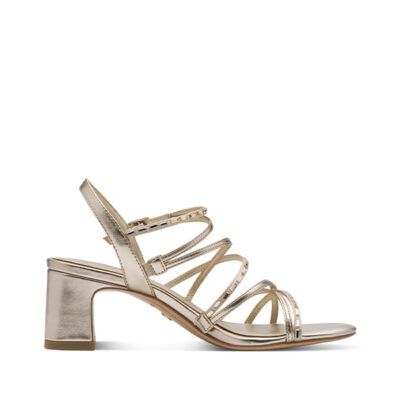 sandalias doradas mujer elegantes Tamaris