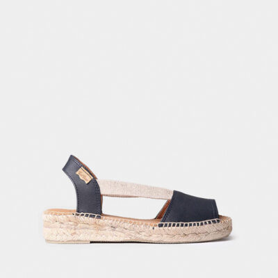 alpargatas mujer azul marino Toni Pons Etna verano
