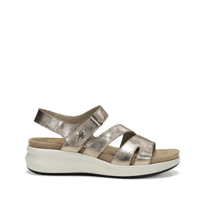 sandalias mujer cómodas elegantes Fluchos cava piel