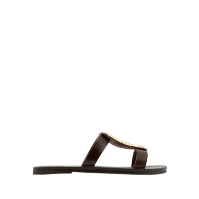 sandalias mujer Porronet moka planas cómodas verano