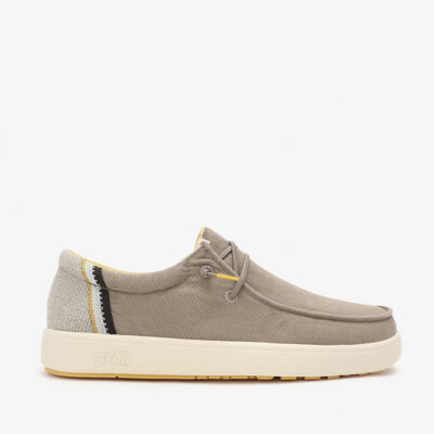 zapatillas lona hombre taupe cómodas Walk In Pitas