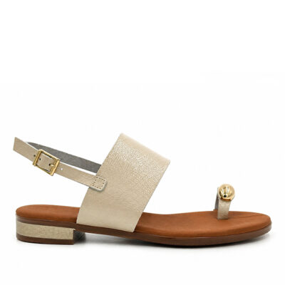 Sandalia mujer piel color hielo cómoda elegante Oh My Sandals