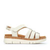 sandalias mujer Pikolinos nata piel cómodas verano