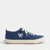 zapatillas hombre lona azul Silbon casual