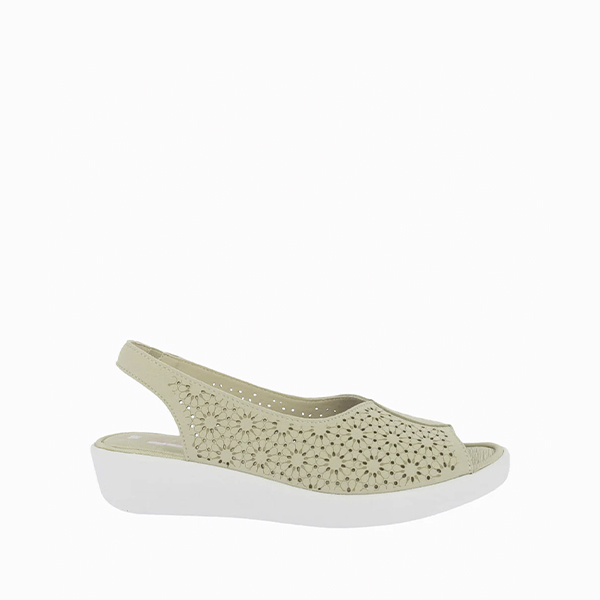 sandalias mujer platino Doctor Cutillas verano