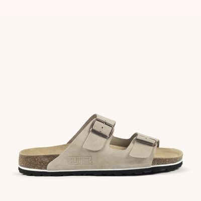 sandalias hombre Munich bio beige cómodas verano