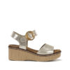 sandalias mujer platino cómodas elegantes Dorking