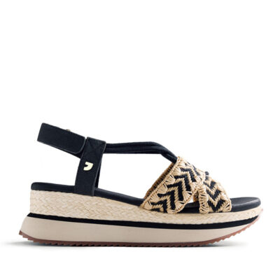 Sandalias Gioseppo negras casual cómodas
