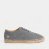 Alpargata cubierta gris hombre Silbon casual elegante verano ligera