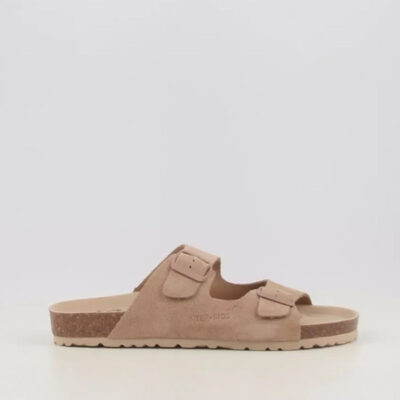 sandalias bio mujer Inter-Bios beige cómodas y anatómicas