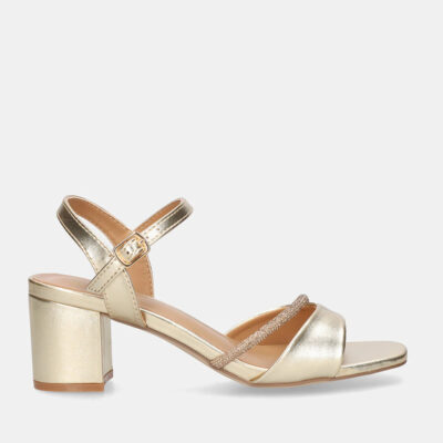 Sandalia Fiesta EXE Champagne – Elegancia Sofisticada  para Eventos