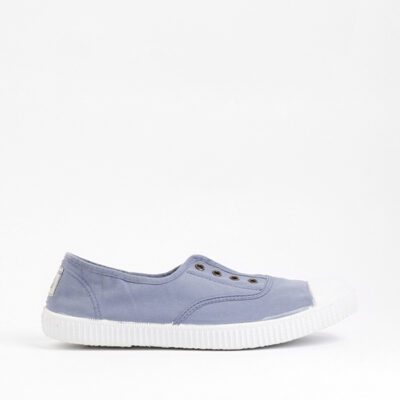 Lona casual azul mujer Victoria cómoda elástico verano día a día urbana fresca