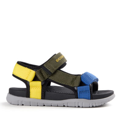 sandalias infantiles kaki Gioseppo cómodas y resistentes