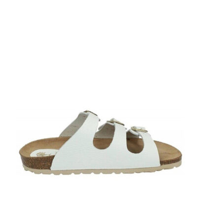 sandalias bio mujer Inter-Bios blancas cómodas