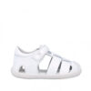 Zapato sandalia niño blanco Biomecanics flexible transpirable cómodo día activo