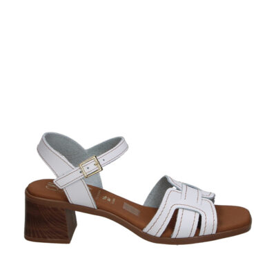 sandalias tacón medio OH MY SANDALS hielo elegantes