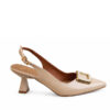 zapato salón mujer Daniela Vega beige elegante