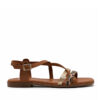 sandalias mujer Oh My Sandals roble piel cómodas