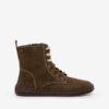 botin barefoot mujer moka cremallera Mustang vista lateral principal