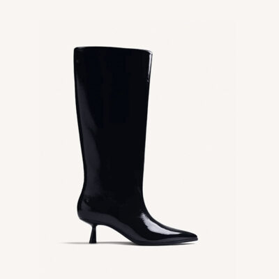 Bota mujer negra ciudad Gioseppo vista principal