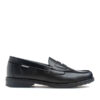Mocasin colegial nino negro Pablosky vista frontal