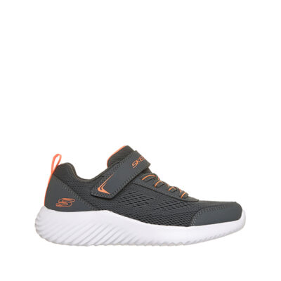 Zapatillas deportivas niño Skechers gris transpirables vista principal
