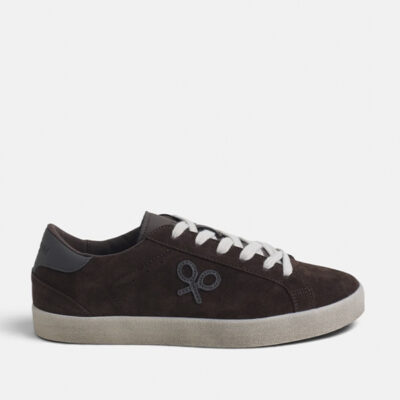 Zapatillas Silbon Marrón Serraje Hombre vista principal