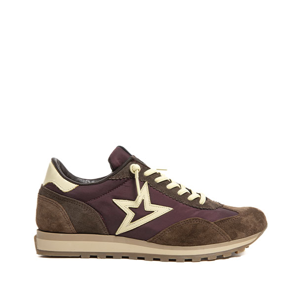 Zapatillas deportivas mujer Cetti burdeos ante mesh vista principal