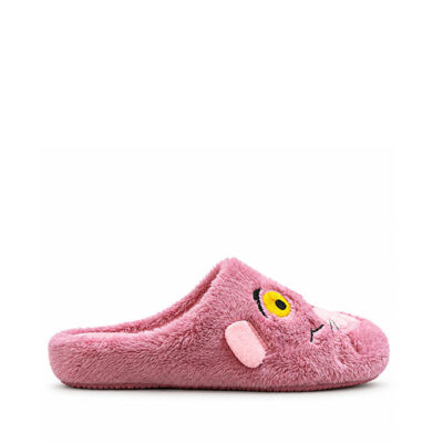 Zapatillas casa mujer malva Pantera Rosa Garzón vista principal