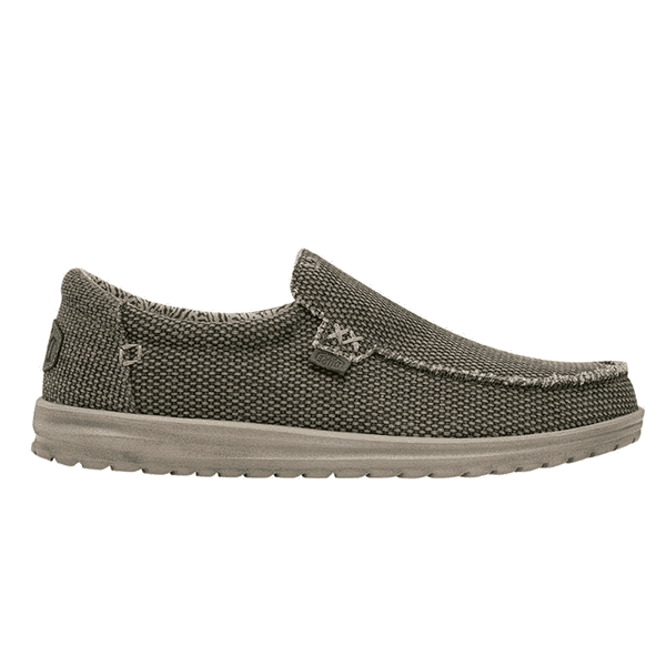 HeyDude Mocasín Lona Color Army HD40124-3VE