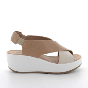 Igi&co Sandalia Confort Cuña Media Beig 7665722