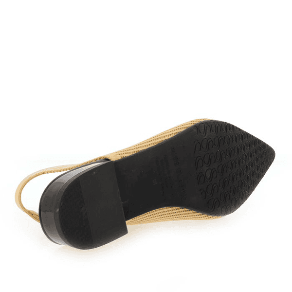 Miss Elastic Zapato Vestir Camel -Negro 76411 - Imagen 5